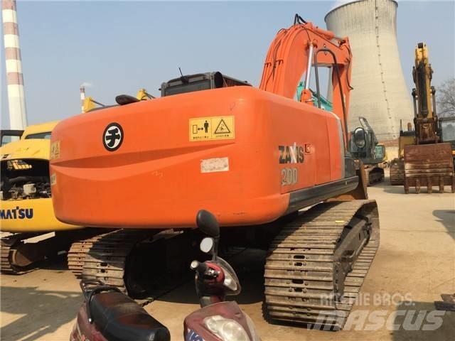 Hitachi ZX 200 Beltegraver