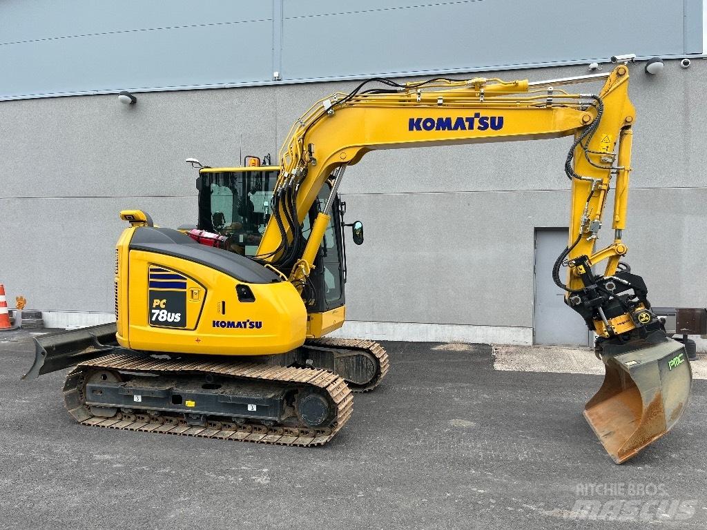 Komatsu Pc78us-11e0 Beltegraver
