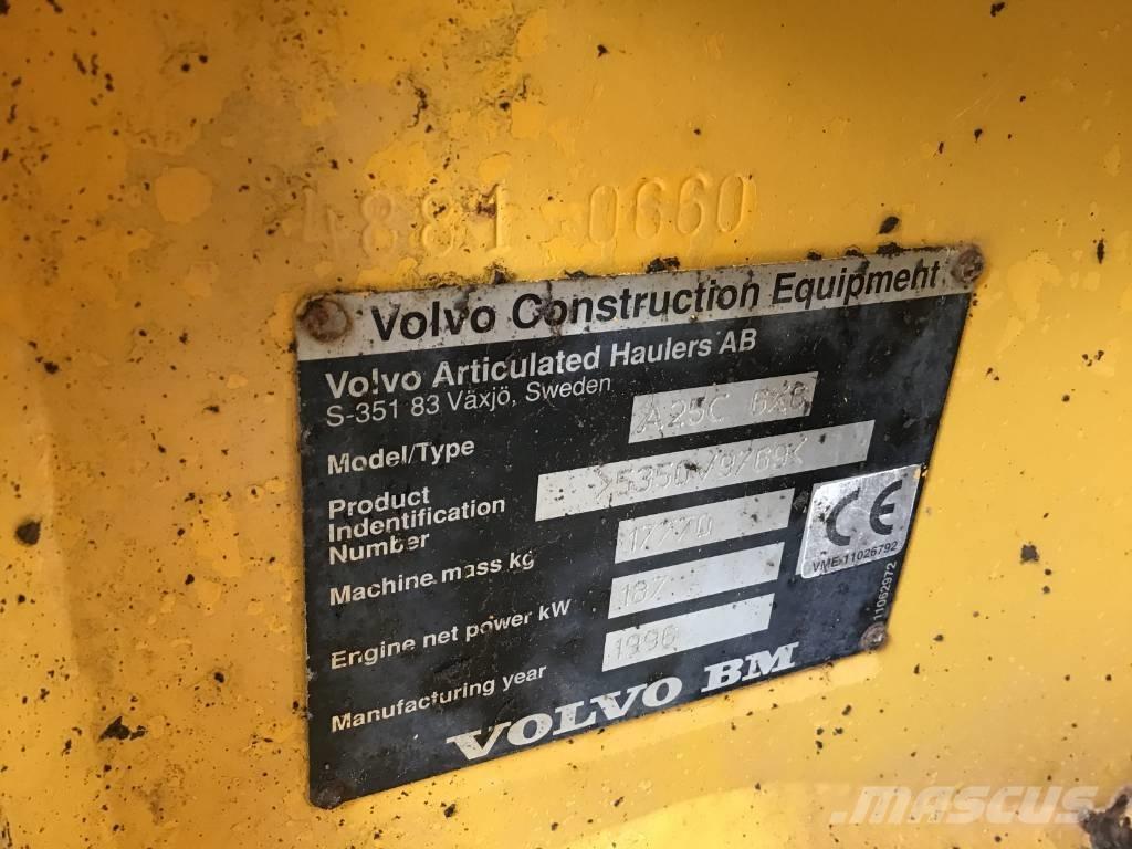 Volvo A 25 C Rammestyrte Dumpere