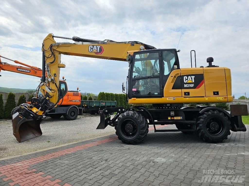 CAT M 316 F Hjulgravere
