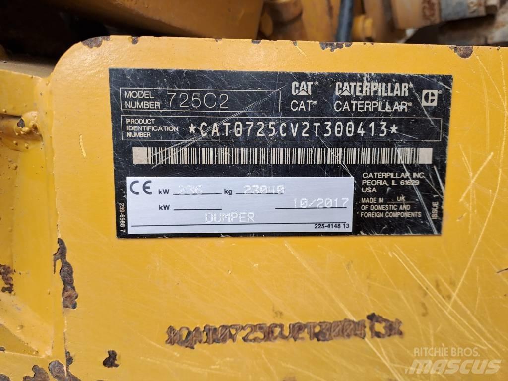 CAT 725C2 Rammestyrte Dumpere