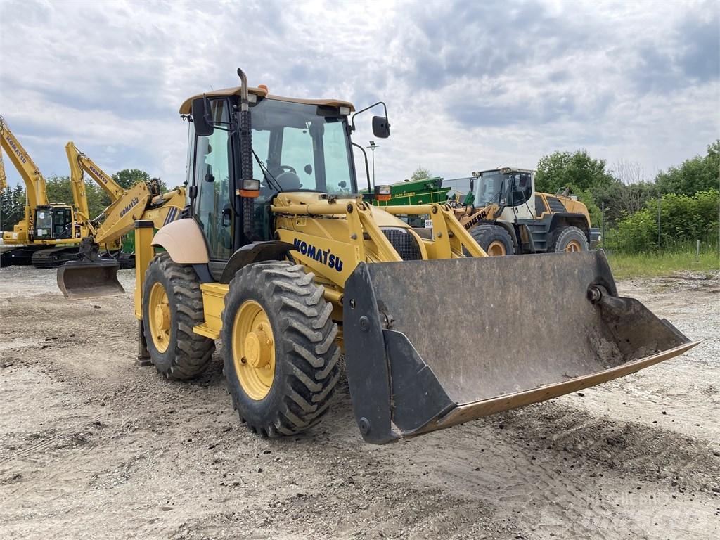 Komatsu WB93S-5E0 Traktorgravere