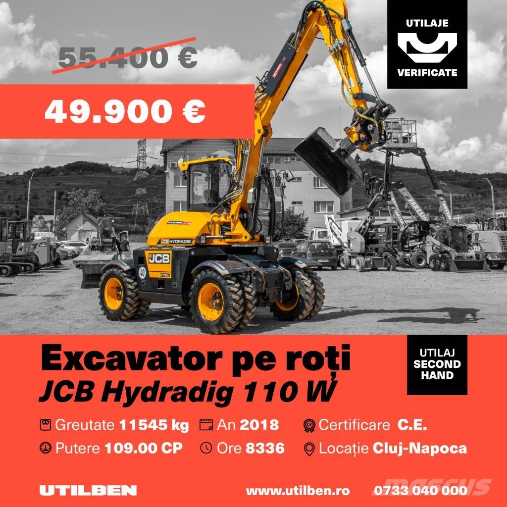 JCB Hydradig 110 W Hjulgravere