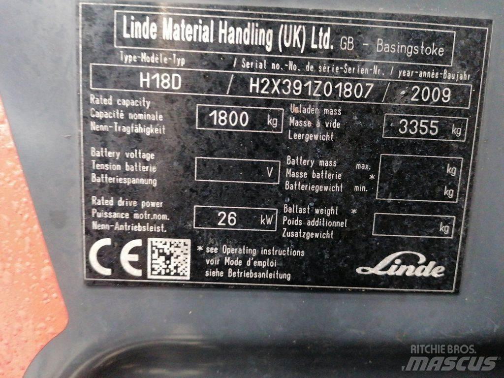 Linde H18D Diesel Trucker