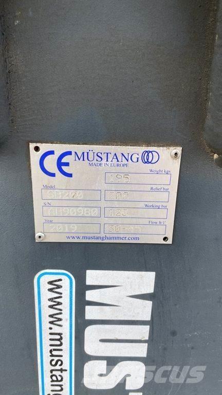 Mustang SB 200 Hydrauliske hammere