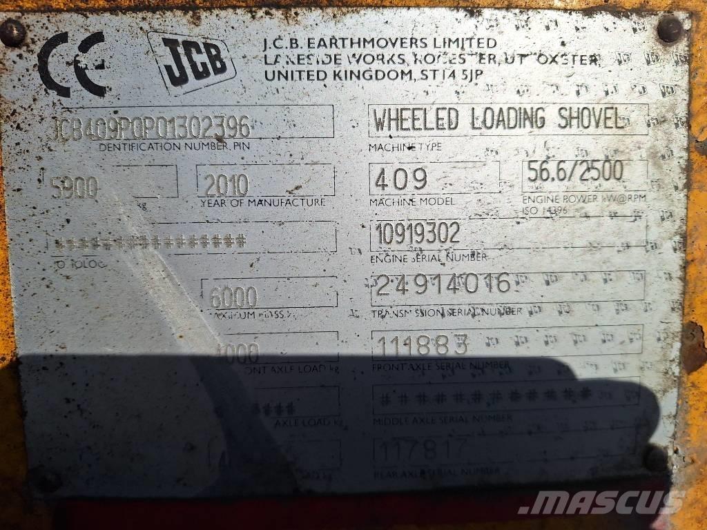 JCB 409 Hjullastere
