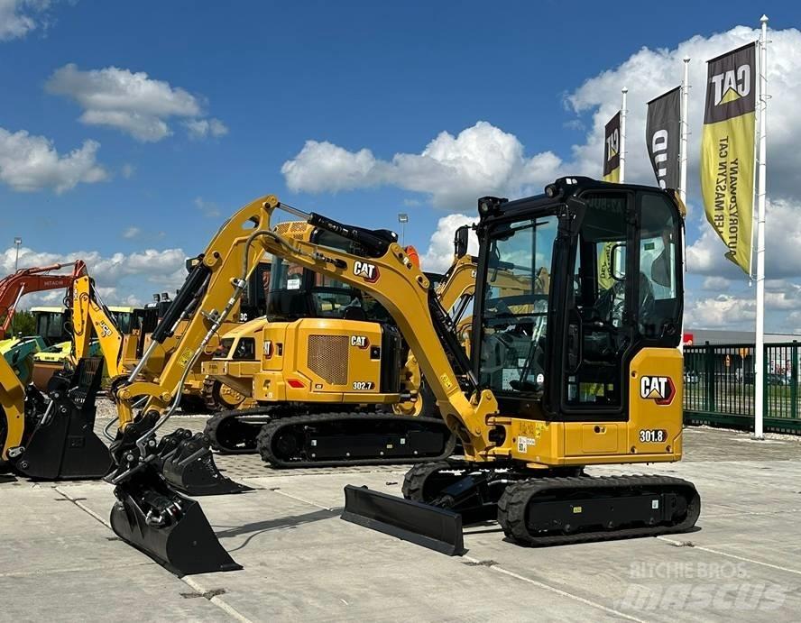 CAT 301.8 Minigravere <7t