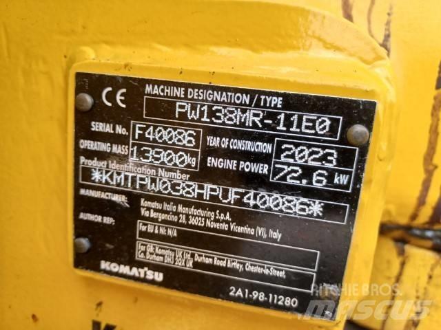 Komatsu PW138MR-11E0 Hjulgravere