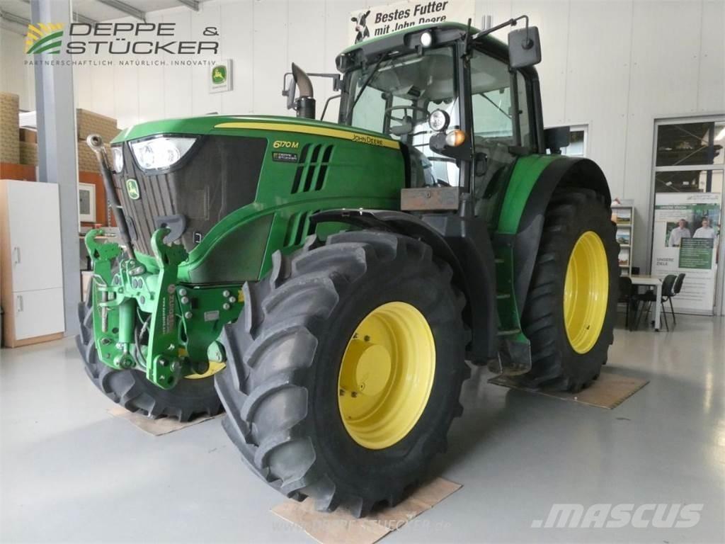 John Deere 6170M Traktorer