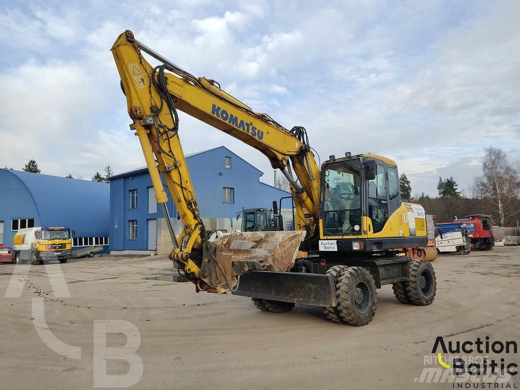 Komatsu PW160-7 Hjulgravere