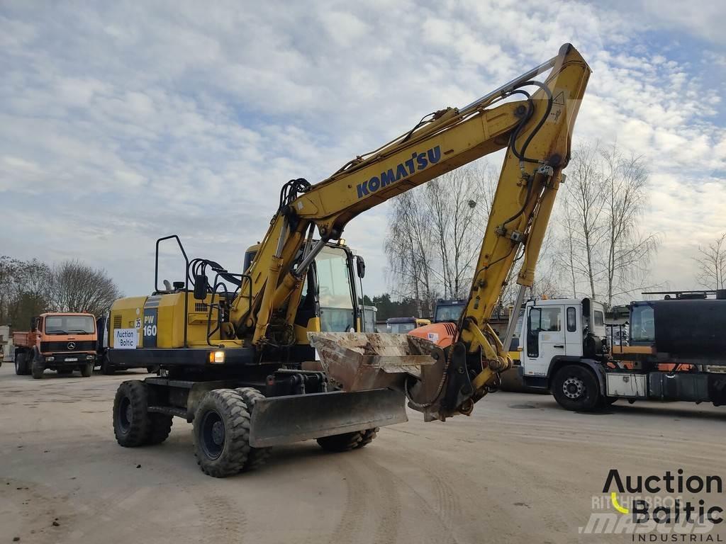 Komatsu PW160-7 Hjulgravere