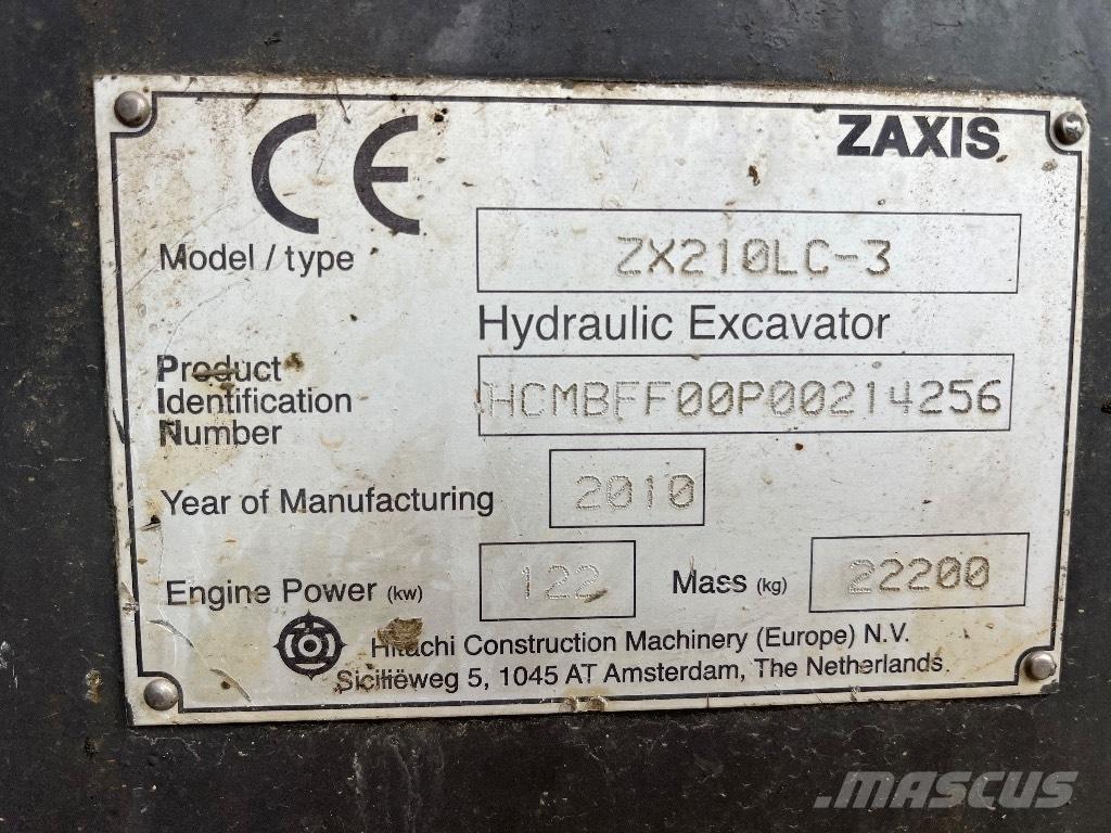 Hitachi ZX 210-3 Beltegraver
