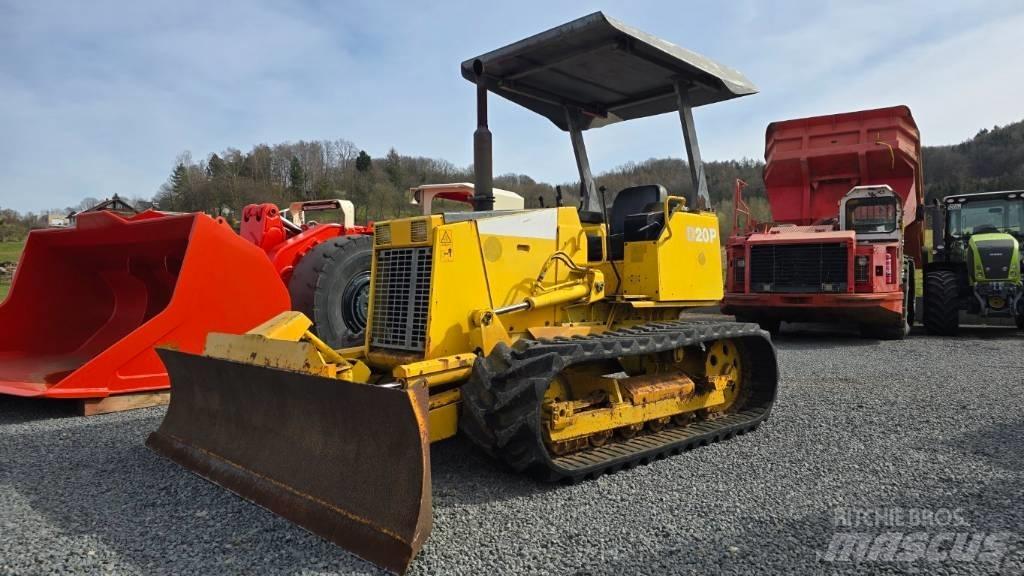 Komatsu D20P-7 Dozere Beltegående