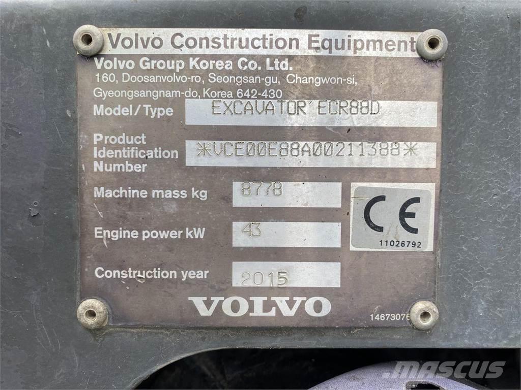 Volvo ECR88 Hjulgravere
