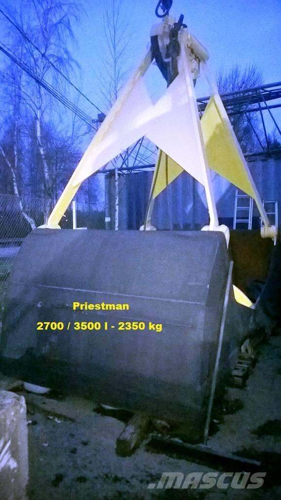 Priestman kauha Kran deler og utstyr