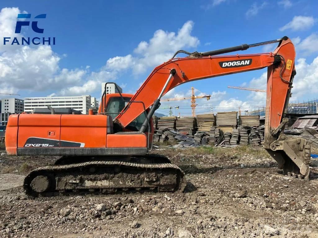 Doosan DX 215LC Beltegraver