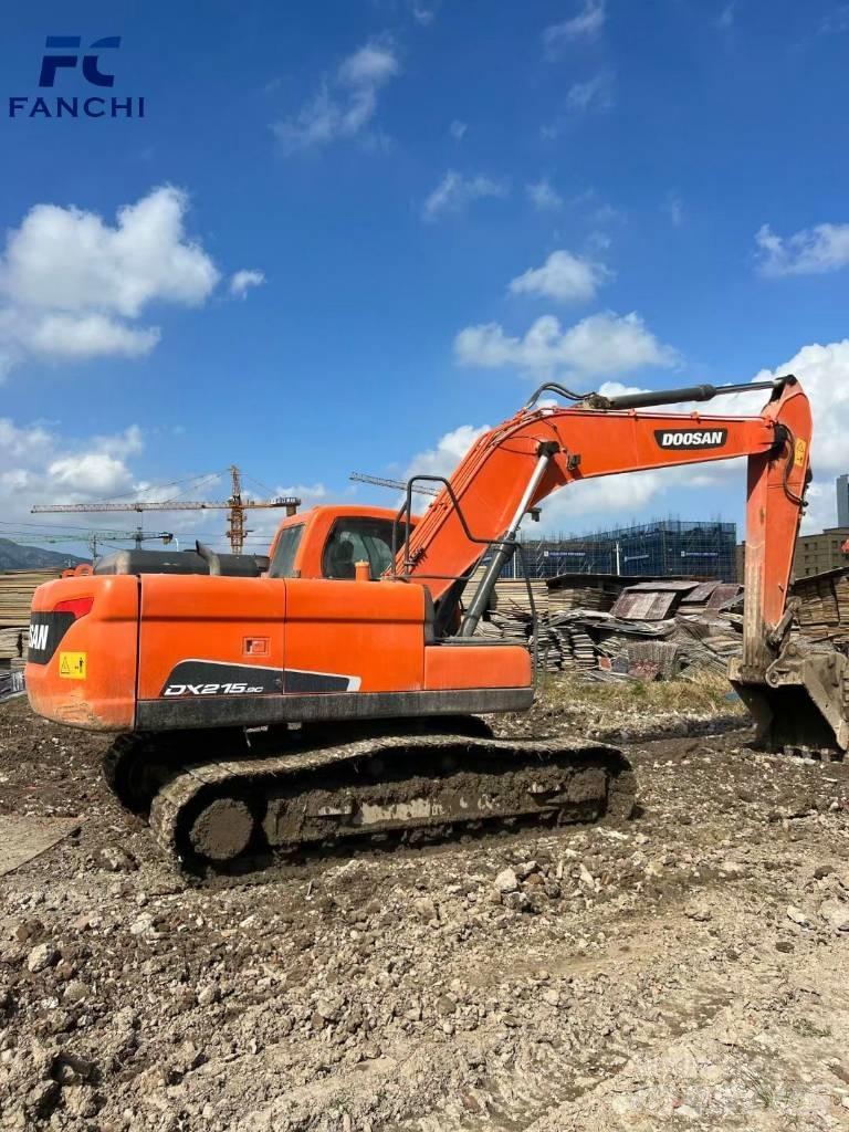 Doosan DX 215LC Beltegraver