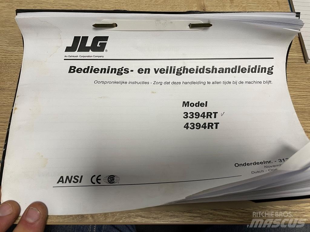 JLG 3394 RT Sakselifter