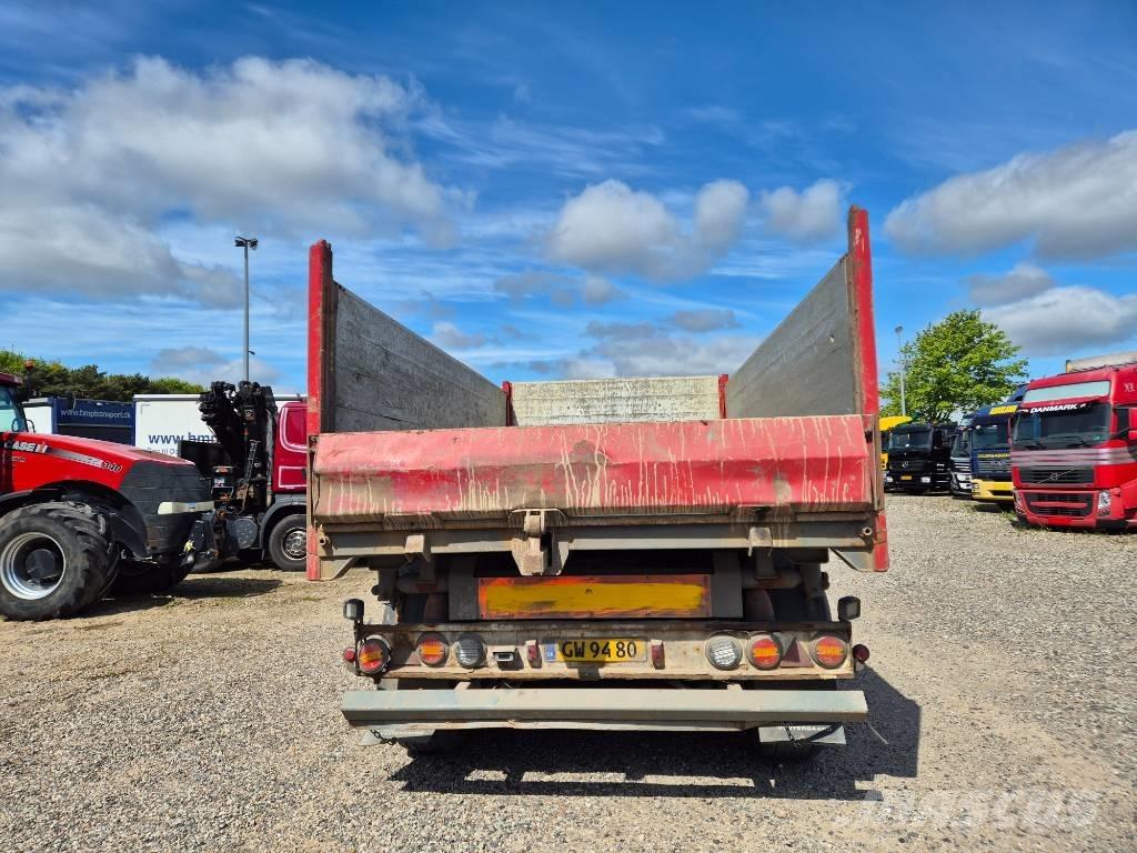 Nopa 3 axle tipper Tipphengere
