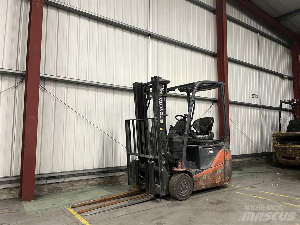 Toyota 8FBET15 Elektriske trucker