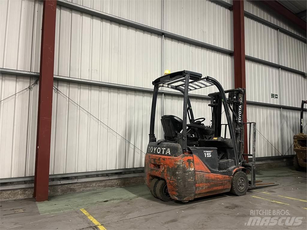 Toyota 8FBET15 Elektriske trucker