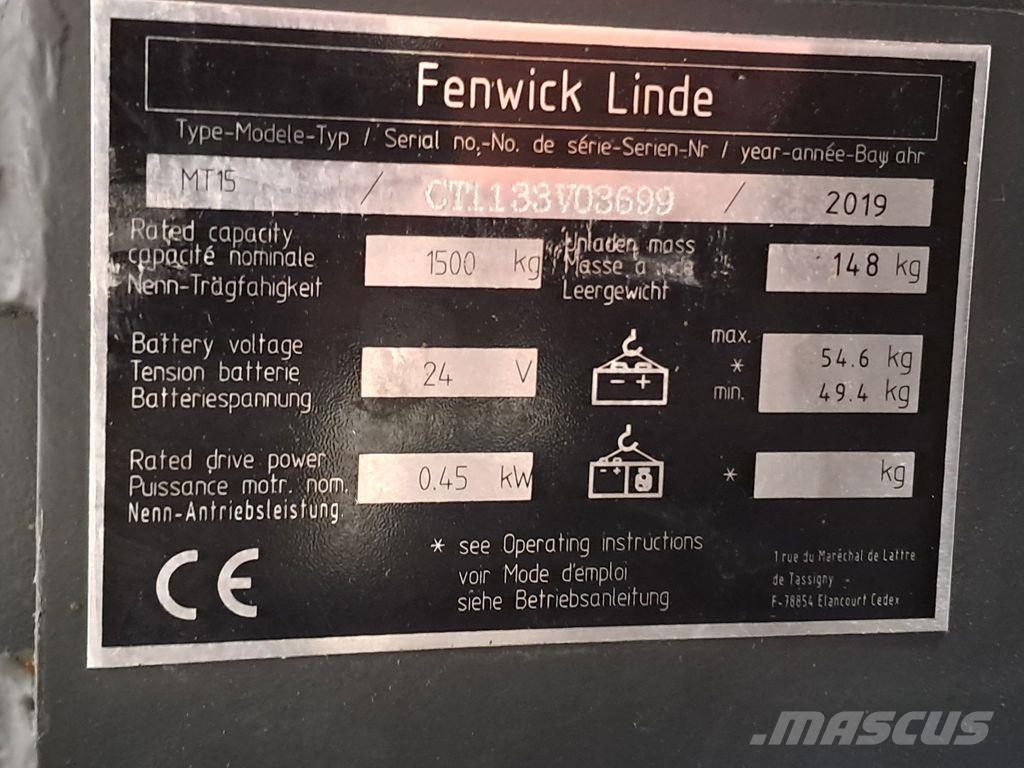 Linde MT15 Lavtløftende truck