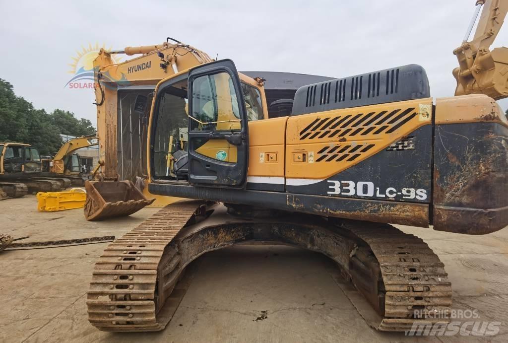 Hyundai 330LC-9C Beltegraver