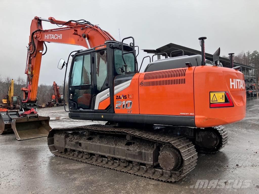Hitachi ZX 210 LC-7 Beltegraver