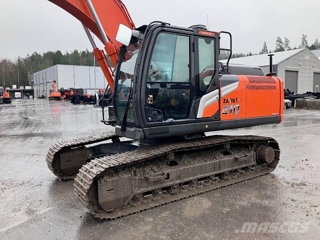 Hitachi ZX 210 LC-7 Beltegraver