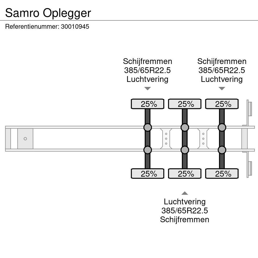 Samro Oplegger Gardintrailer