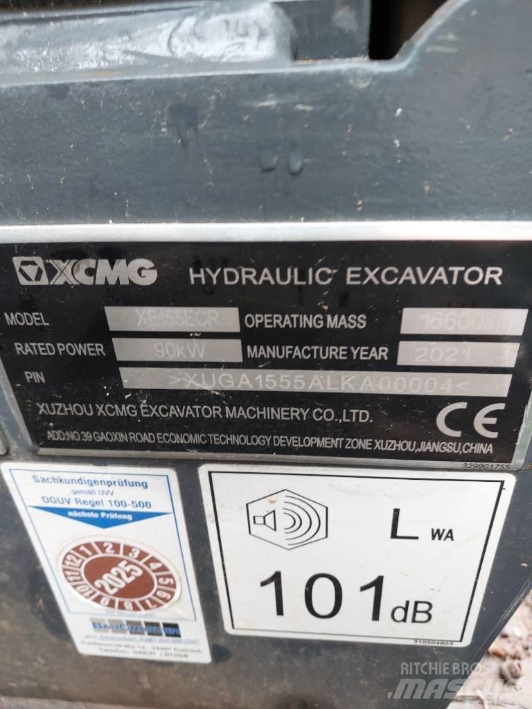 XCMG XE 155 ECR Beltegraver