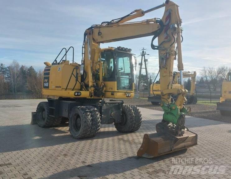 Komatsu PW 148-10 Hjulgravere