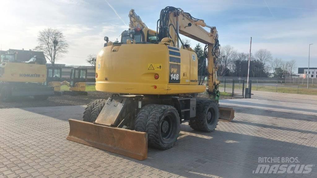 Komatsu PW 148-10 Hjulgravere