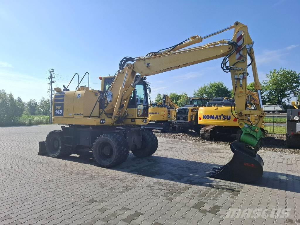 Komatsu PW 148-10 Hjulgravere