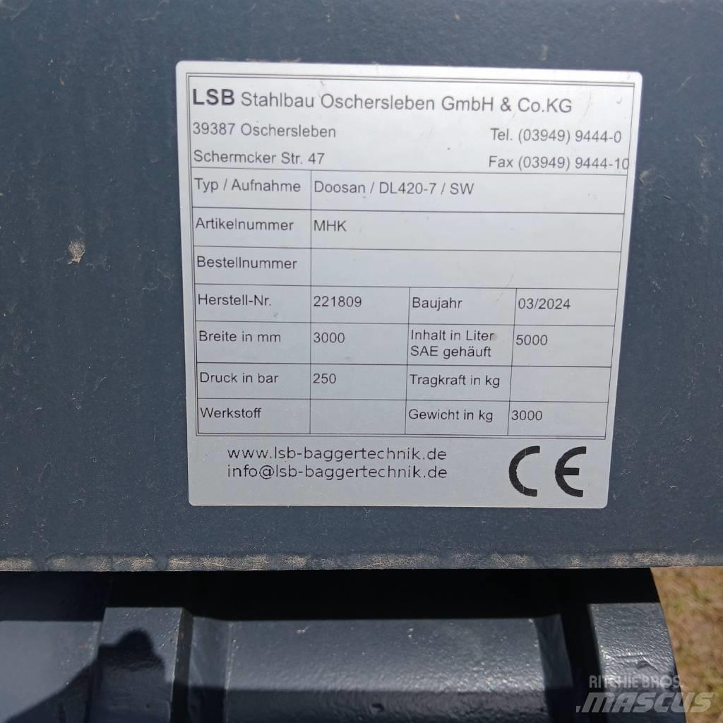 LSB Hochkippschaufel Skuffer