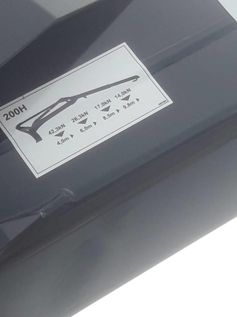 Komatsu 200H Skogsmaskinkraner
