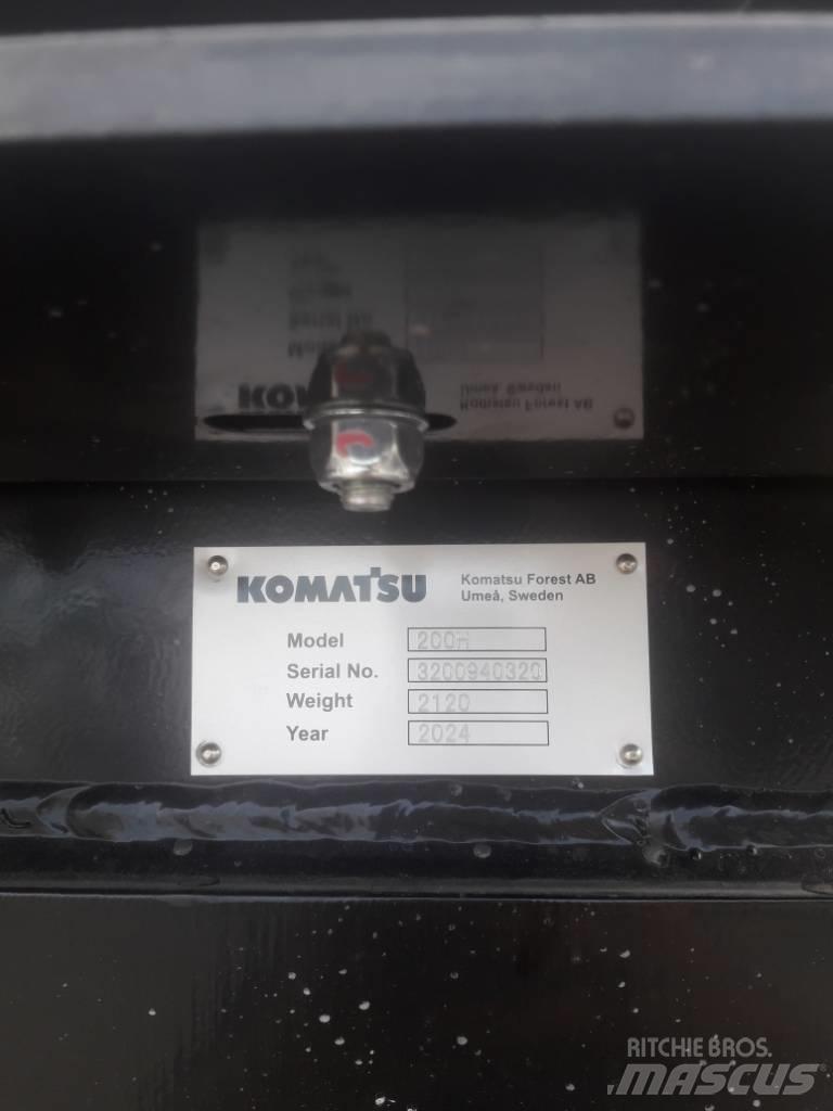 Komatsu 200H Skogsmaskinkraner