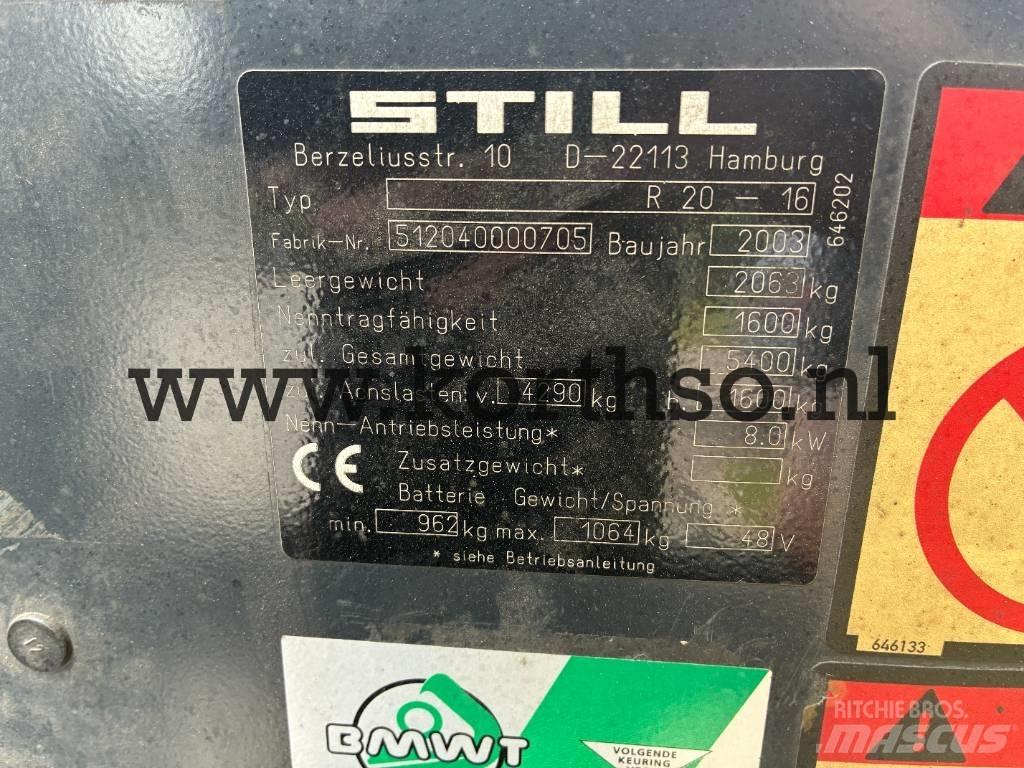 Still R 20-16 Elektriske trucker