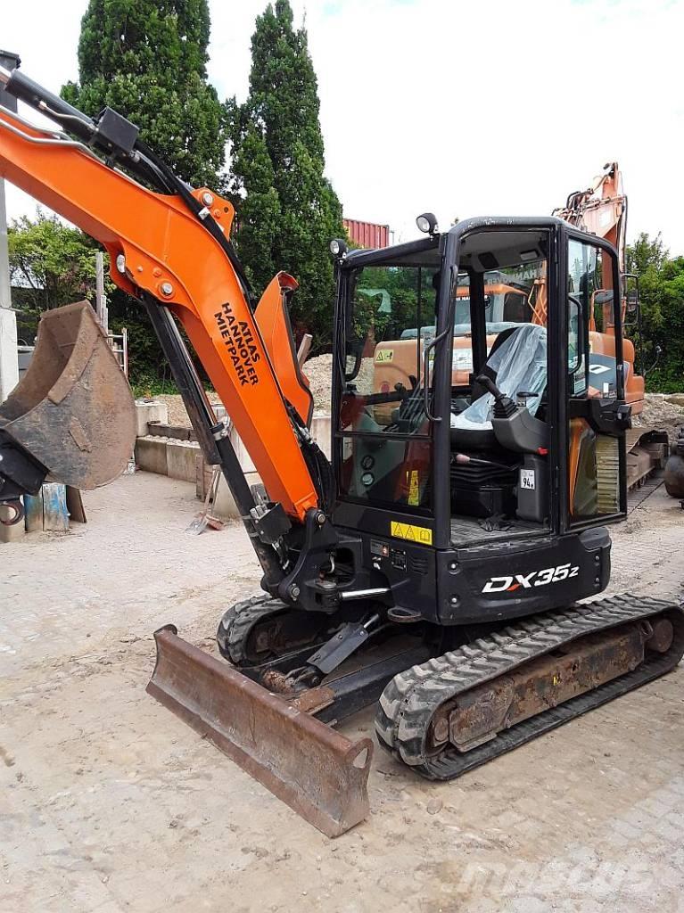 Doosan DX 35 Z Minigravere <7t