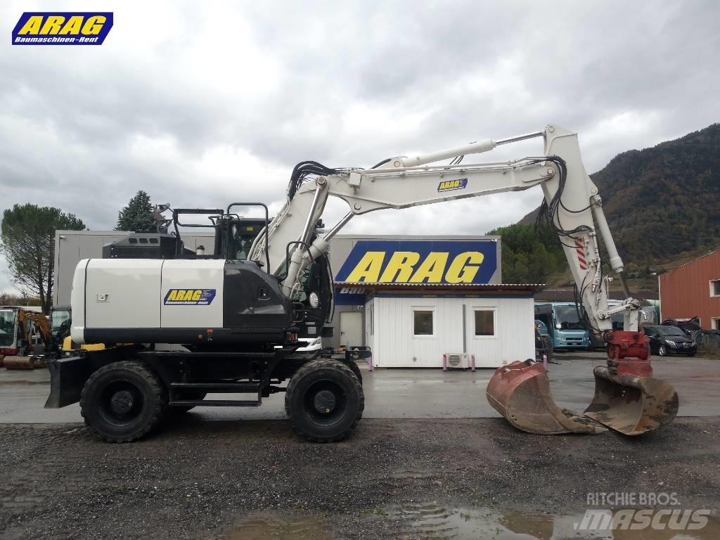 Hitachi ZX 140 W-6 Hjulgravere