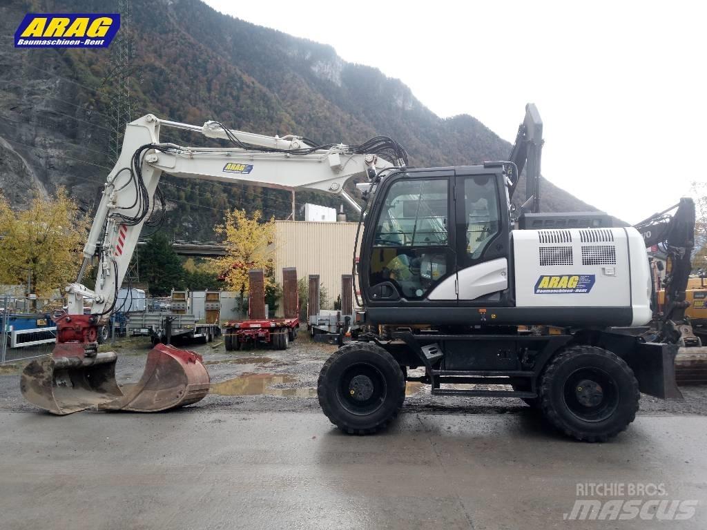 Hitachi ZX 140 W-6 Hjulgravere