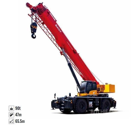 Sany SRE900 / 90 tons Allterreng kraner