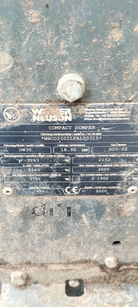 Wacker Neuson DW 30 Rammestyrte Dumpere