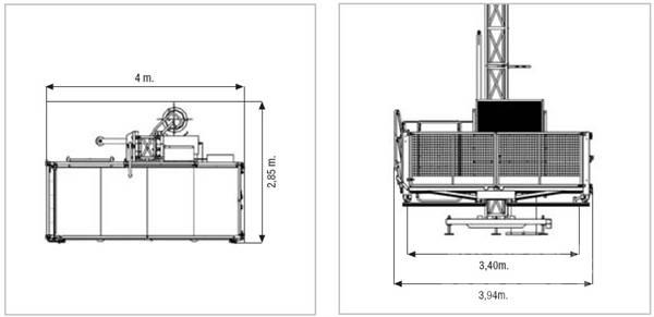 Camac ECP-1500 Personløftere