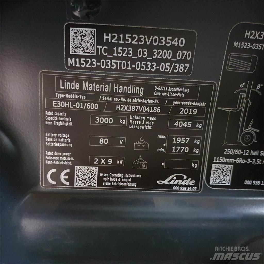 Linde #N/A Elektriske trucker