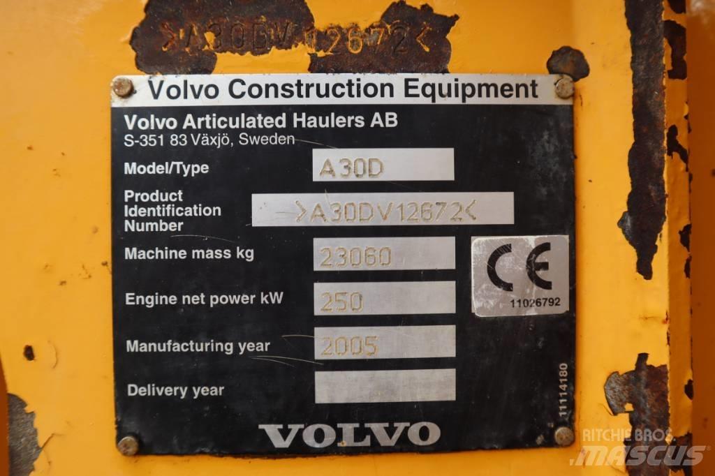 Volvo A30D Rammestyrte Dumpere