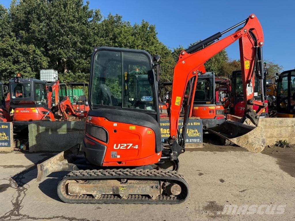 Kubota U 27-4 Minigravere <7t