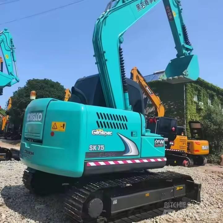 Kobelco SK75 Beltegraver