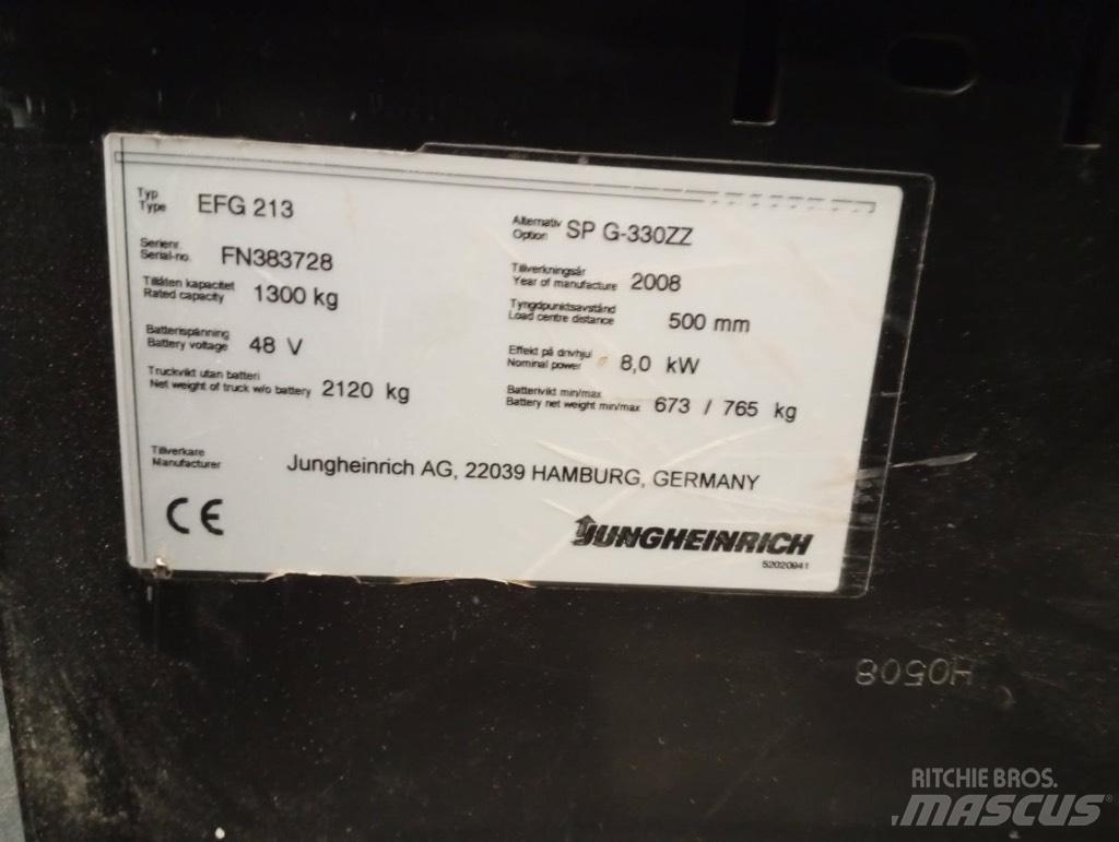 Jungheinrich EFG213 Elektriske trucker