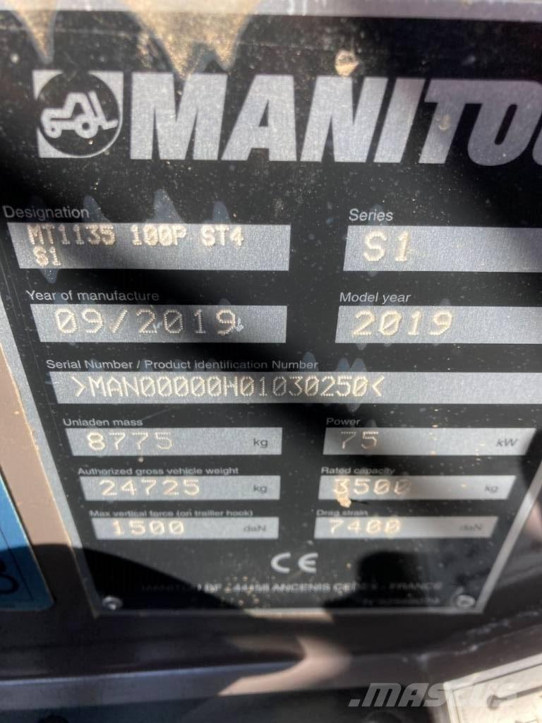 Manitou MT 1135 Teleskoplastere